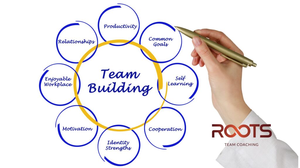 Diagram van het teamcoachingsproces